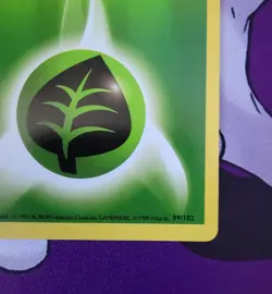 Grass Energy #99/102 1st Edition Energy Base Set Pokemon TCG - Image 5