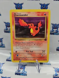 Pokemon Charmander Team Rocket 50/82 MP - Image 2