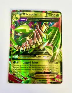 Pokemon M Sceptile EX 8/98 XY - Ancient Origins Mega Full Art Holo 220 HP - Image 1