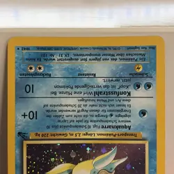 Pokemon Lapras 10/62 Fossil Holo (Foreign Print - German) WOTC - Image 3