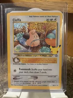 Pokemon TCG Cleffa Celebrations 25th Anniversary Card 20/111 - Image 1