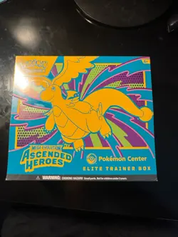 Pokemon Ascended Heroes Pokemon Center Exclusive ETB - New In Hand - Image 1
