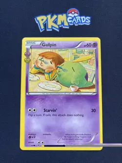 Pokemon TCG Gulpin Generations RC12/RC32 Radiant Collection Regular LP. - Image 1