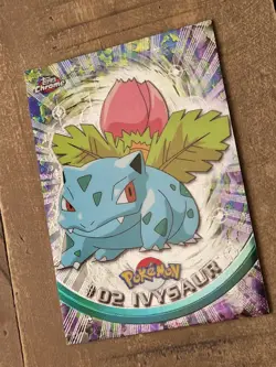 Pokemon 2000 Topps Chrome #2 Ivysaur NM - Image 2