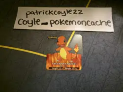 Pokemon Edibas Lamincards #4 Charmander (English/2006) LP - Image 1