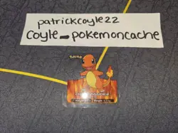 Pokemon Edibas Lamincards #4 Charmander (English/2006) LP - Image 2