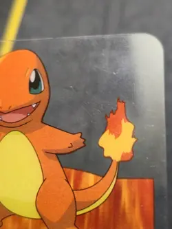 Pokemon Edibas Lamincards #4 Charmander (English/2006) LP - Image 4