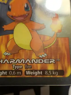 Pokemon Edibas Lamincards #4 Charmander (English/2006) LP - Image 5
