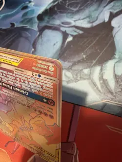 Charizard & Braixen Tag Team GX 251/236 Rainbow Holo Secret Rare Pokemon - Image 5