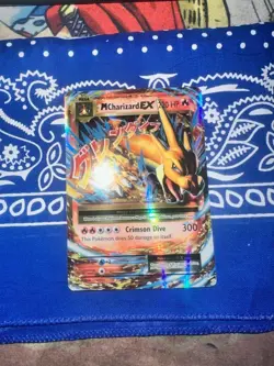Pokemon TCG M Charizard EX 13/108 XY Evolutions Holo Ultra Rare NM - Image 1