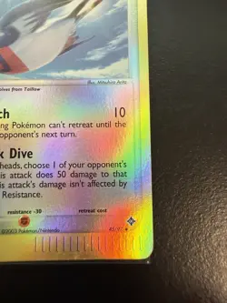 Pokemon Swellow 45/97 Reverse Holo EX Dragon 2003 Near Mint Condition! - Image 5