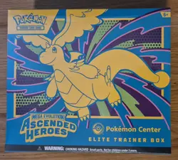 Pokemon Ascended Heroes Pokemon Center Elite Trainer Box IN HAND NEW SEALED ETB - Image 2