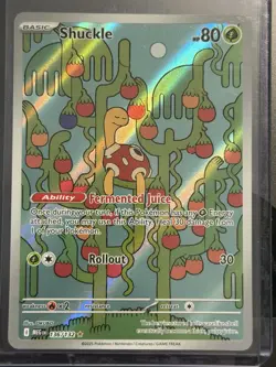 Shuckle 136/132 - Pokemon Tcg Mega Evolution Illustration Rare - Image 1