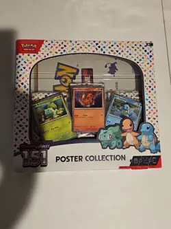 Pokemon TCG 151 Poster Collection - Scarlet & Violet 151 - New/Factory Sealed - Image 1