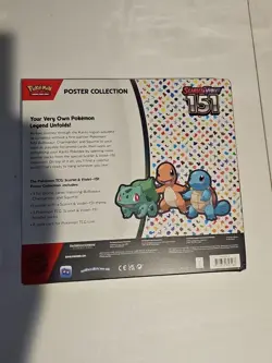 Pokemon TCG 151 Poster Collection - Scarlet & Violet 151 - New/Factory Sealed - Image 2