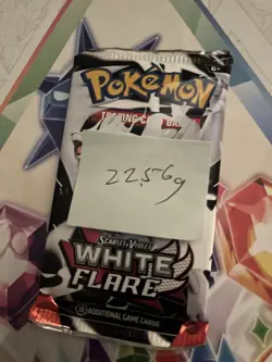 Heavy! 22.56g Pokemon TCG SV10.5 White Flare Booster Pack Sealed! - Image 2