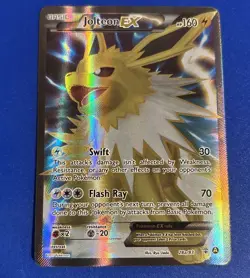 Pokemon TCG Jolteon EX 28A/83 Alternate Art Holo NM-MINT - Image 1