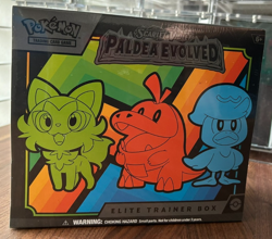 Pokemon Scarlet Violet Paldea Evolved Elite Trainer Box Sealed with Acrylic Case - Image 2