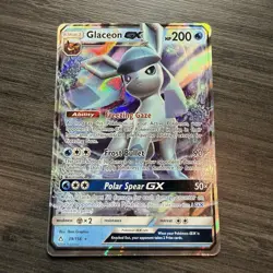Glaceon GX - 39/156 Ultra Prism Pokemon TCG NM - Image 1