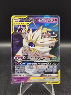 Pokemon TCG Solgaleo & Lunala GX 75/236 Sm-Cosmic Eclipse Holo NM - Image 1