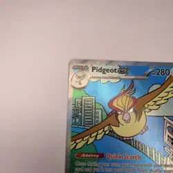 Pokemon TCG Pidgeot EX Obsidian Flames 225/197 Special Illustration Rare - Image 3