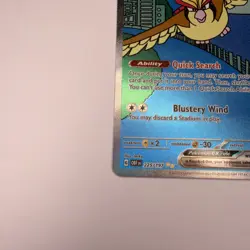 Pokemon TCG Pidgeot EX Obsidian Flames 225/197 Special Illustration Rare - Image 4