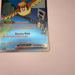 Pokemon TCG Pidgeot EX Obsidian Flames 225/197 Special Illustration Rare - Image 5