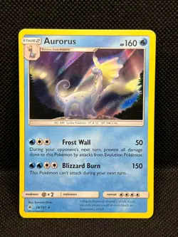 Pokemon Tcg Aurorus - 28/131 - Forbidden Light Holo - Image 1