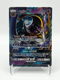 LUNALA GX SM17 PROMO SM BLACK STAR PROMOS POKEMON NM - Image 1