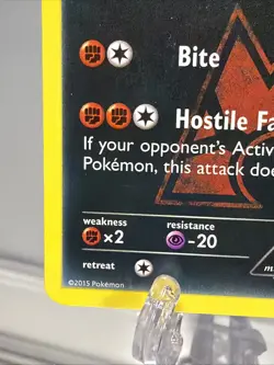 Team Magma's Mightyena - 19/34 Double Crisis - Pokemon TCG - 2015 - Image 5