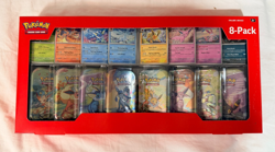Pokemon Scarlet & Violet - Prismatic Evolutions 8 Pack Mini Tin Set Costco - Image 1