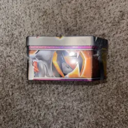 Pokemon TCG Paradox Destinies Collectors Tin Gouging Fire ex Sealed. - Image 4
