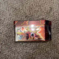 Pokemon TCG Paradox Destinies Collectors Tin Gouging Fire ex Sealed. - Image 5
