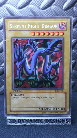 | Yugioh Serpent Night Dragon MRL-103 1st Secret Rare Magic Ruler HP 🔥 | - Image 1
