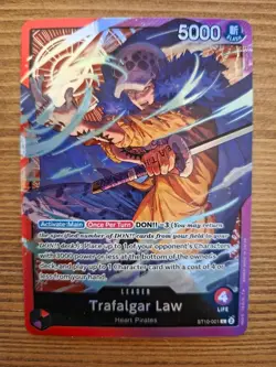 One Piece Trafalgar Law - ST10-001 - Leader -NM - Image 1