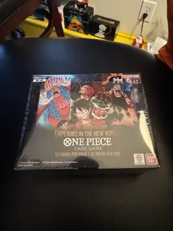 OP-09 One Piece Emperors In The New World English Booster Box OP09 Sealed W Case - Image 2