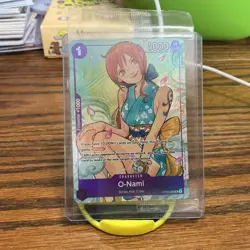 O-Nami OP05-062 SR Full Art Promo One Piece Illustration Box Vol. 1 PROMO Sealed - Image 1