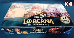 Disney Lorcana - Azurite Sea Booster Case (4 Boxes) - SEALED - Image 1