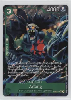 2025 One Piece Card Game: Extra - Anime 25th Collection EB02 SR (Alt Art) Arlong - Image 1