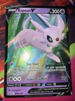 Pokemon Eeveelution V BlackStar Promo 9 Card Complete Set Umbreon Eevee Flareon - Image 4