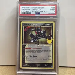 Greninja Star SWSH144 SWSH: Sword & Shield Promo Cards Holo PSA 9 - Image 1