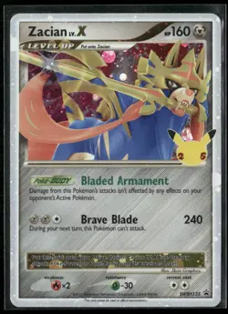 Zacian LV. X - Promo SWSH: Sword & Shield Promo Cards SWSH135 NM - Image 1