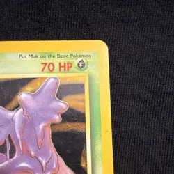 Pokemon TCG Muk Rare Card 13/62 Fossil English Card Stock 1999 - Image 3
