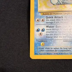 Pokemon TCG Vaporeon Holo Rare Card 12/64 Jungle 1999 - Image 5