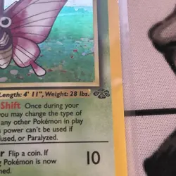 Pokemon TCG Venomoth Jungle Holo Card 13/64 1st Edition Rare - Image 5