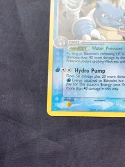 Pokemon Cards: National Championship Promo: Blastoise 14/100 - Image 5