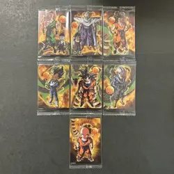 S3355 Z Warriors with Shenron Dragon Ball Itajaga Vol.7 Cards Sealed Bandai F15 - Image 2
