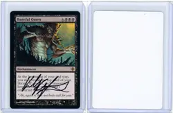 Baneful Omen Rise of the Eldrazi Rare Signed Artist Proof MTG - Image 3