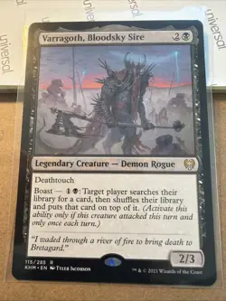 Varragoth, Bloodsky Sire. Mtg. Kaldheim. Nm - Image 1