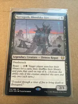 Varragoth, Bloodsky Sire. Mtg. Kaldheim. Nm - Image 2